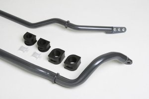 Chevrolet Corvette Sway Bar Kit - Front + Rear - Progress Technology - 35mm Tubular Front / 25mm Tubular Adjustable Rear - `97-`13